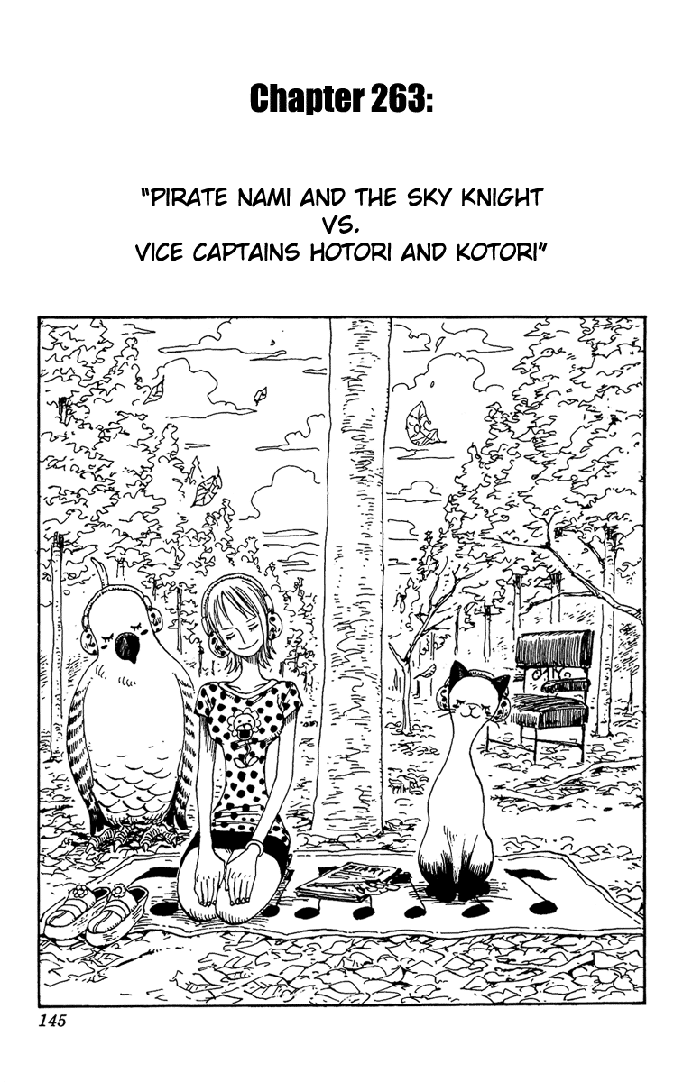 One Piece, Chapter 263 image 01